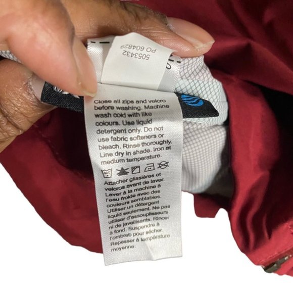 MEC Men's Red Hydrofoil Stretch Full Zip Hooded Jacket - Picture 7 of 13